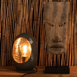 Petite Lampe cocon gris
