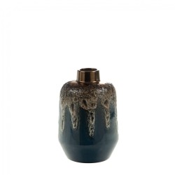 Vase campagne bleu nuit 28 cm