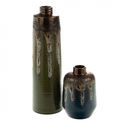 Vase campagne bleu nuit 28 cm