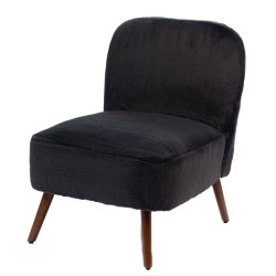 Fauteuil Bucolique gris 60 cm