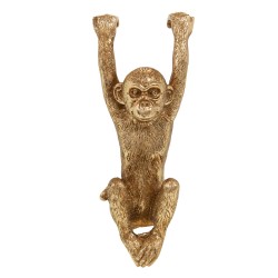 Singe à suspendre doré
