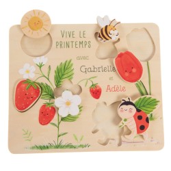 Puzzle Adèle la Coccinelle