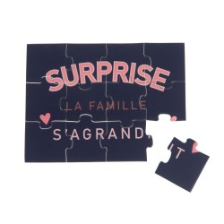 Puzzle annonce famille