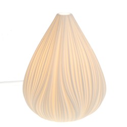 Lampe Flore blanche en...