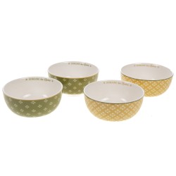 Coffret de 4 bols Olivia