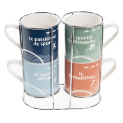 Coffret de 4 tasses Joe