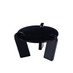 Table basse noir Clotilde