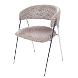 Chaise Zia en tissu...