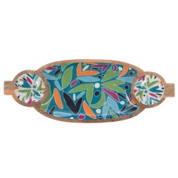 Plat avec 2 anses Amalia 52x20  cm