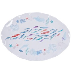 Plat ovale isao 40X30 cm