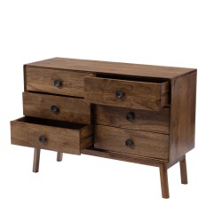 Commode 6 tiroirs authentique
