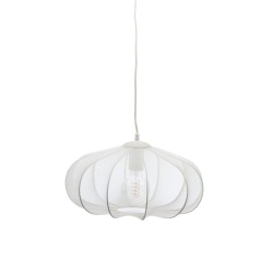 Suspension Betty blanc 38 cm