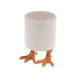 Cache pot Poule