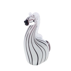 Zèbre Amandine sulfure H16 cm