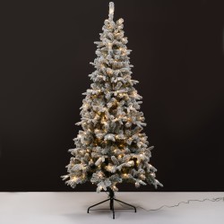 Sapin Colorado LED enneigé...