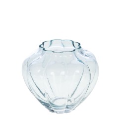 Vase Julia bleu 17 cm