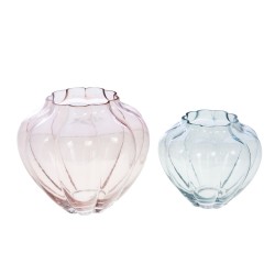 Vase Julia bleu 17 cm