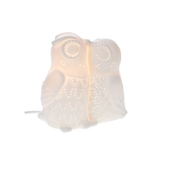 Lampe chouettes bisou