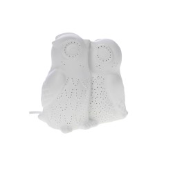 Lampe chouettes bisou