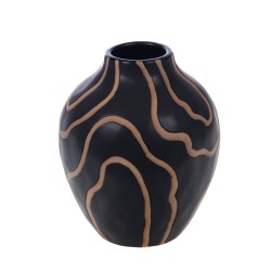 Vase Gaby petit modèle noir