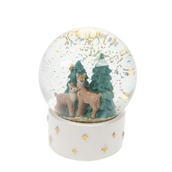 Boule à neige Biche enchanté
