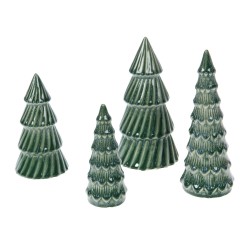 Sapin luge vert 15 cm