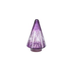 Sapin de Noël Led violet 15 cm