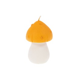 Bougie champignon jaune...