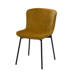 Chaise Arabelle jaune en...