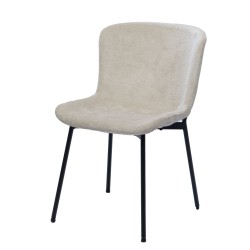 Chaise Arabelle crème en...