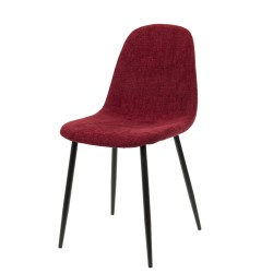 Chaise Ariane framboise en...