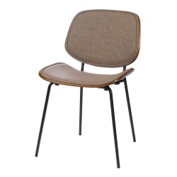 Chaise Atlanta grise en...