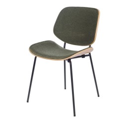 Chaise Atlanta verte en...