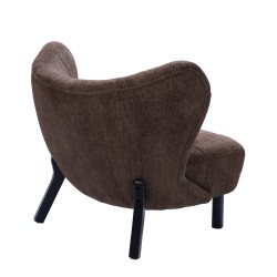 Fauteuil Balthazar marron