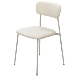 Chaise Elma blanche en...