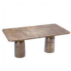Table basse Totem gold