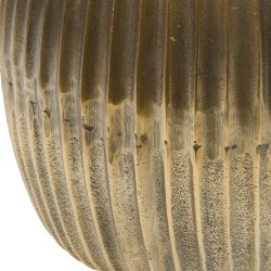 Cache pot gold 27 cm en aluminium