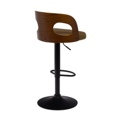 Tabouret de bar Emilie moutarde