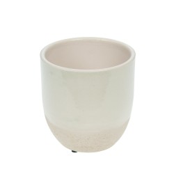 Cache pot Belga Ivoire 15 cm