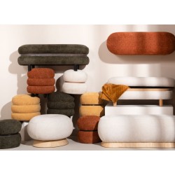 Pouf Nuage petit modèle vert