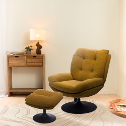 Repose pied Magnum Moutarde Black