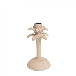 Set de 2 bougeoirs Palmier