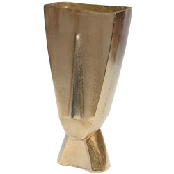 Vase Visage Gold 38 cm