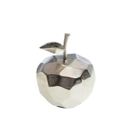 Déco à poser pomme argent