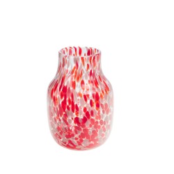 Vase Izak rouge 22 cm