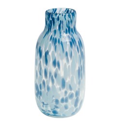 Vase Izak bleu ciel 28 cm