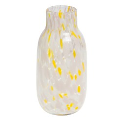 Vase Izak jaune et rose...