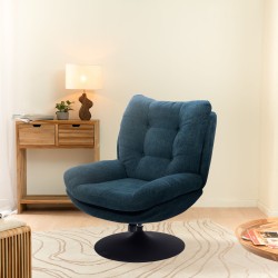 Fauteuil Magnum bleu black