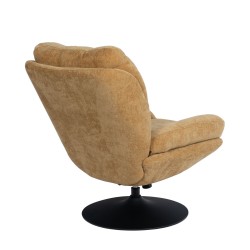 Fauteuil Camel moutarde
