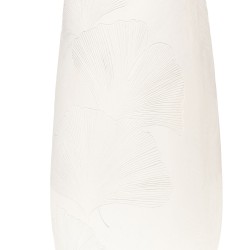 Vase Ginko blanc 95 cm